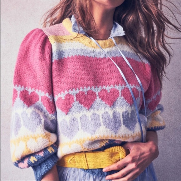 LOVESHACKFANCY SWEATER - Picture 1 of 12